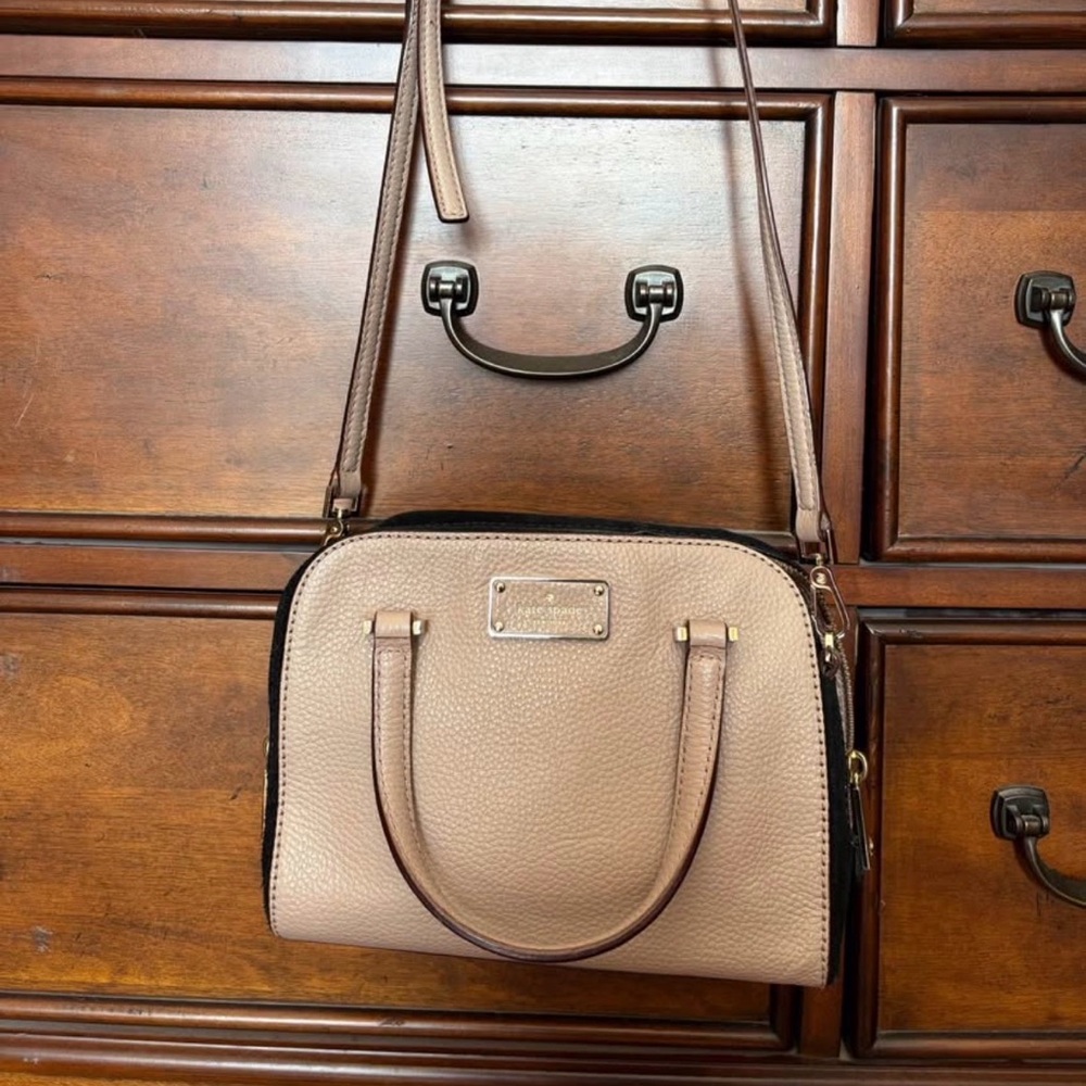 Kate Spade Beige Satchel Bag